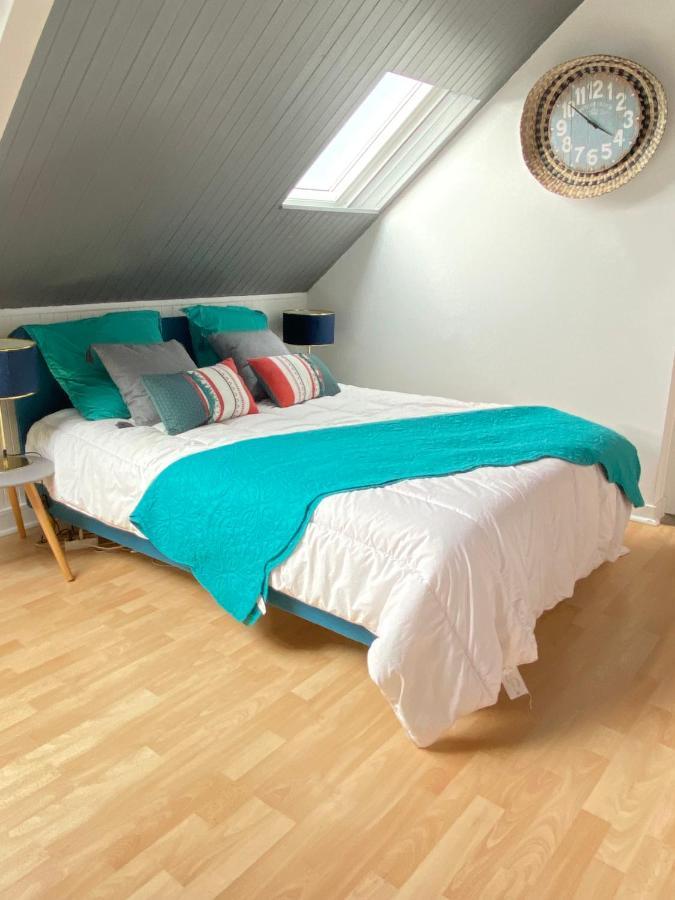 Agreable Cocon Sous Les Toits - Parking - Wifi Appartement Pleneuf-Val-Andre Buitenkant foto