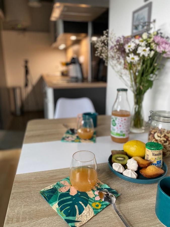 Agreable Cocon Sous Les Toits - Parking - Wifi Appartement Pleneuf-Val-Andre Buitenkant foto